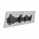 Multibrackets Multibrackets 7031 Supporto per display espositivi 81,3 cm [32] Nero (Multibrackets M Wallmount Pro MBW2U Tilt 200 Black)