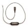 Jabra QD cord, straight, mod plug - 8800-00-01