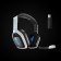Logitech  ASTRO A20 - For PS4 - cuffie con microfono - dimensione completa - senza fili - nero, blu