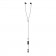 Logitech  Logitech Zone Wired Earbuds - Cuffie con microfono - in-ear - cablato - jack 3,5 mm - isolamento dal rumore - grafite - Ottimizzato per UC
