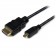 StarTech.com Cavo HDMI ad alta velocitÃ  con Ethernet da 1 m - HDMI a Micro HDMI - M/M cod. HDADMM1M