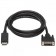 Eaton  Tripp Lite Safe-IT DisplayPort-to-DVI Antibacterial Cable (M/M), DVI-D Single Link, 1920 x 1200 @ 60 Hz, Black, 6 ft. - Cavo adattatore - legame singolo - DisplayPort (M) serrato a DVI-D (M) bloccaggio - DisplayPort 1.1/DisplayPort++ - 1.8 m - pass