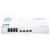 QNAP QSW-308-1C unmanaged switch with 3 x SFP+ ports  1 x 10GbE NBase-T combo port  8 x 1GbE ports - QSW-308-1C