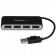StarTech.com Hub USB 2.0 portatile a 4 porte con cavo integrato - Perno e Concentratore USB compatto - Mini Hub USB2.0 cod. ST4200MINI2