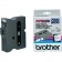Brother Black on White Gloss Laminated Tape cod. TX-251