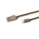 Celly USB MICROUSB METAL CABLE GD - USBMICROSNAKEGD
